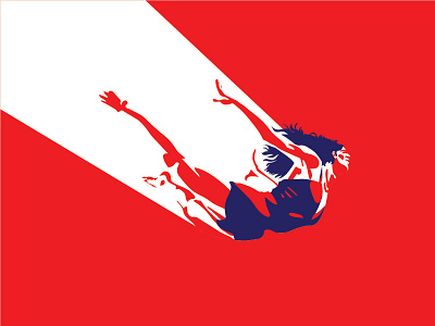 Sketching dive diving fly flying girl graphic design illustration martinez pablo pamata tarradell woman