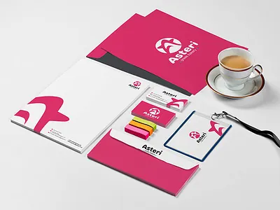 Branding for "Asteri" Sweet-shop brand identity branding branding design design logo logotype