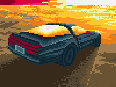 Pixel My Ride album art car pixel rxsolo