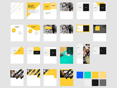 Concepting concepts drafts ideas web website website design yellow