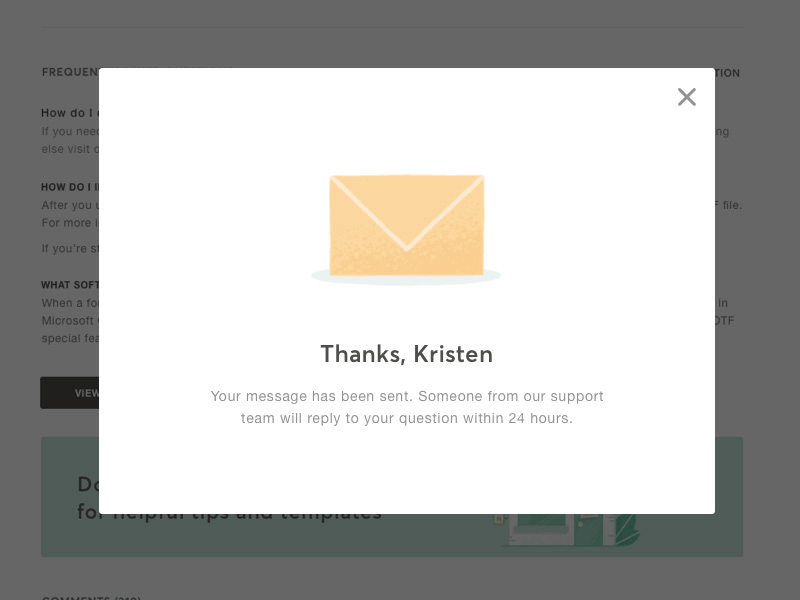 Message Sent animation design illustration motion ui