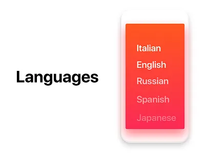 Languages global international language languages localization mobile orange translate translation ui ux