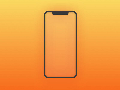 iPhone fun bezel iphone iphonex mockup