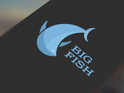 Fish logo creative design fish logo web web logo