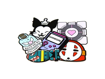 Video Game Stickers! art bfgs design illustration stickers super team deluxe