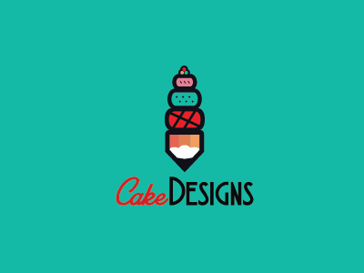 Cake Designs Logo bake bakery cake cake shop cookie cooking cupcake draw food patisserie pencil sweet