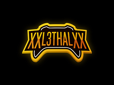 Lethal Gaming - eSports Mascot Logo controller esports game gaming logo mascot ps4 sports sporty xbox