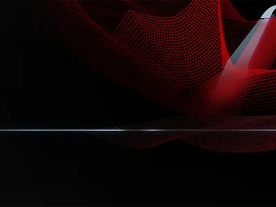 instrument cluster // conceptual design / elements car ui drama in car instrumentcluster redblack ui visual design