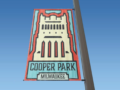 Neighborhood sign mock milwaukee mockup neighborhood sign