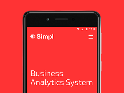 Simpl. Behance behance brand digital exo logotype mamozinger ui ux