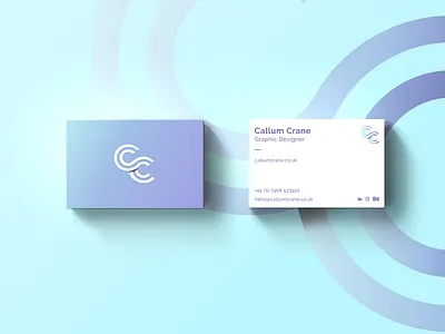 Personal Freelance Business Card brand branding customer journey design experience design graphic design illustrator logo marque vector