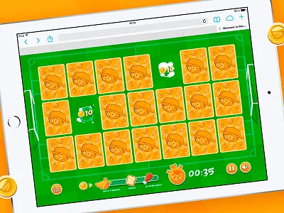 Como Como Web Game game illustration interactive kids web game