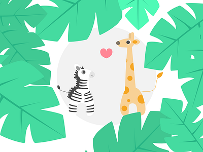 Day 35 Love has no boundaries giraffe love zebra