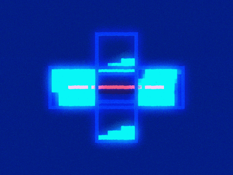 Expanding Complexity after binary effects glow info line noise tech