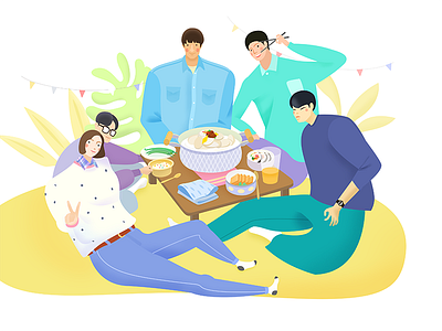 Replay 1988 character friendship illustration love story