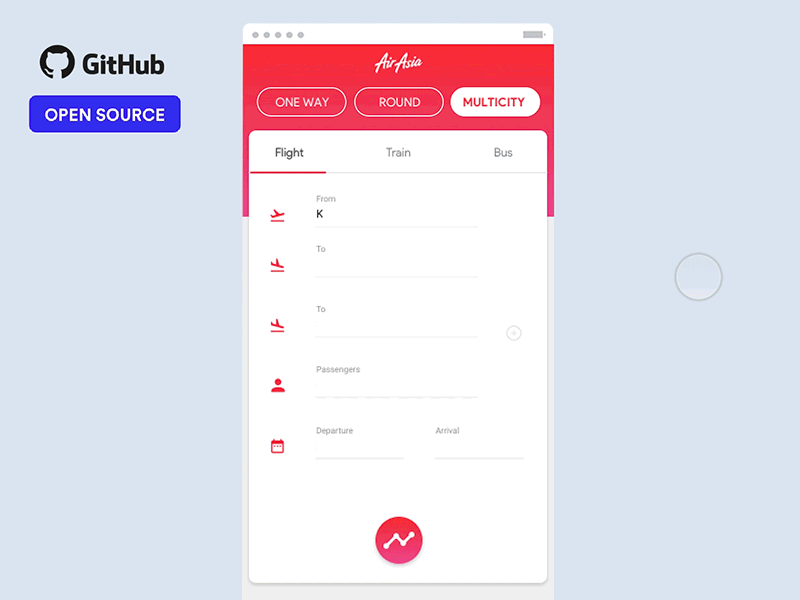 Flight booking [Github open Source] aapp android booking code development github java johnyvino open source studio swift