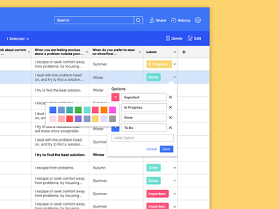 Spreadsheet design edit options analysis choose dashboard data design graphic design growth illustration settings spreadsheet ui design uiux