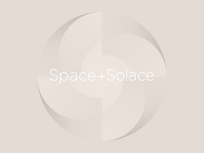 Space Solace Lockup 01 identity logo