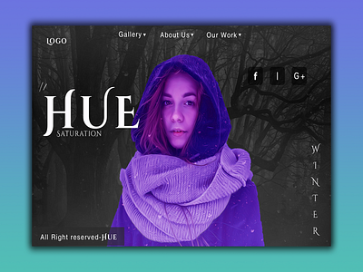 Hue & Saturation interface ui uidesign uitrends userexperience userinterface ux uxdesign webdesign webdesigner websitedesign winter
