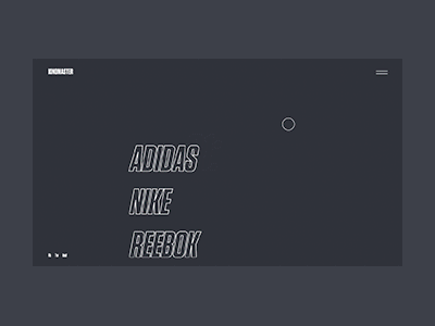 Front End Experiment animation concept develop free main minimalism nike slider ui ukraine ux web