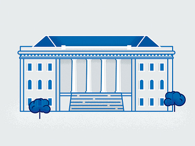 TXWES Building Illustration building illustration university