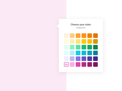 Color Picker color color picker product design ui design