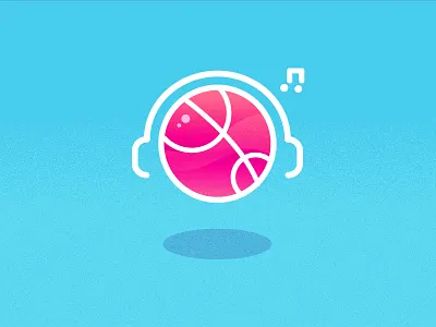 Dribbble icon concept creative design icon illustration relax time vector
