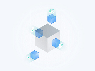 Container Configuration illustration isometric