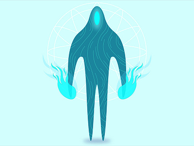 Alien Character Design #02 3d alien art character concept dota eye graphic illustration ui ux web design