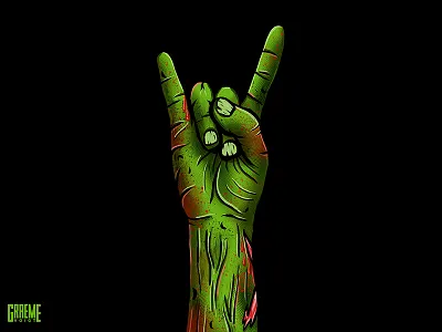 Black Friday art blood comic design graphic halloween horror illustration zombie