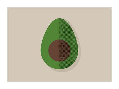 National Avocado Day avocado halftone illustration minimal minimalism national day vector weird national day