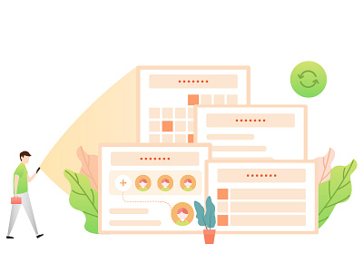 web illustration illustration