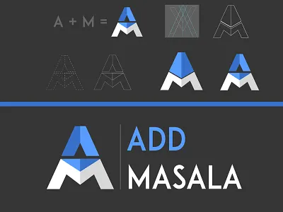 Logo Re-design addmasala branding