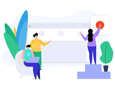 Check Out Illustration character check out ecommercial hello hello dribbble illustration ui ux vietnam