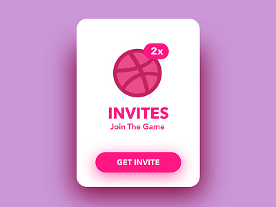 2x Dribbble Invite 2x dribbble invite get invite invites ui ux