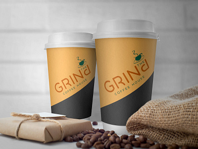 The grind cups designer graphic graphicdesign graphicdesigner graphics logo logodesign logodesigner logopassion logos thirtylogos thirtylogoschallenge