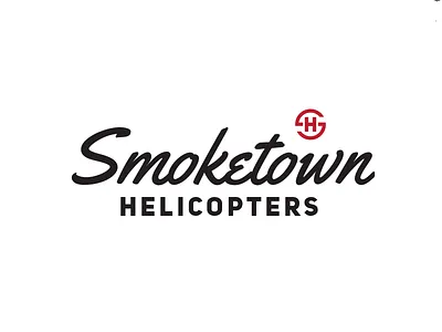 Flight School Logo aviation fixed flight heli helicopter logo plane wing