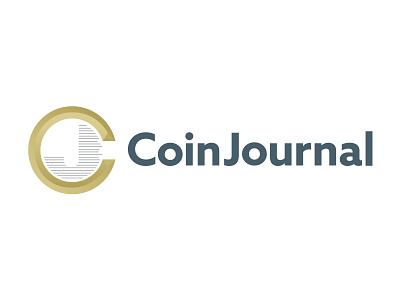 Coin Journal Logo Design bitcoin coin coin journal currency digital currency finance financial forbes logo logo design