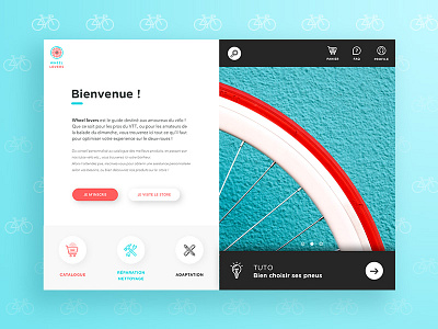 Wheel Lovers - Landing Page artdirection bike design graphicdesign illustration landingpage sketch uidesign uxdesign uxuidesign webdesign