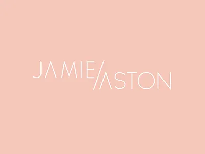 Jamie Aston - Logo Design delicate elegant florist florist school flower shop jamie aston logo london minimal