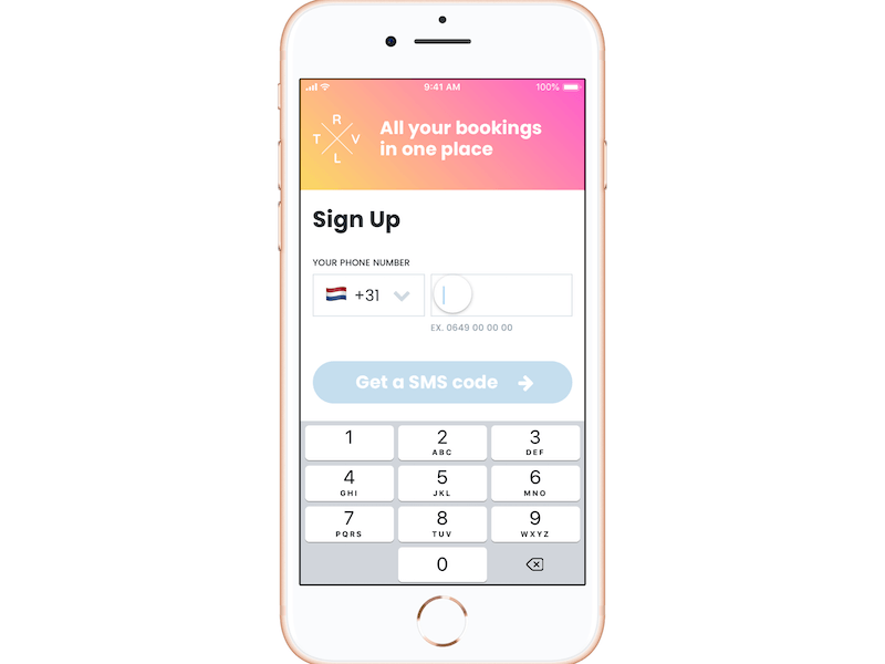 #001 Sign Up dailyui framer madewithframer mobile signup