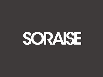 Soraise Logo Design black jack card games casino gambling game logo negative space poker spade