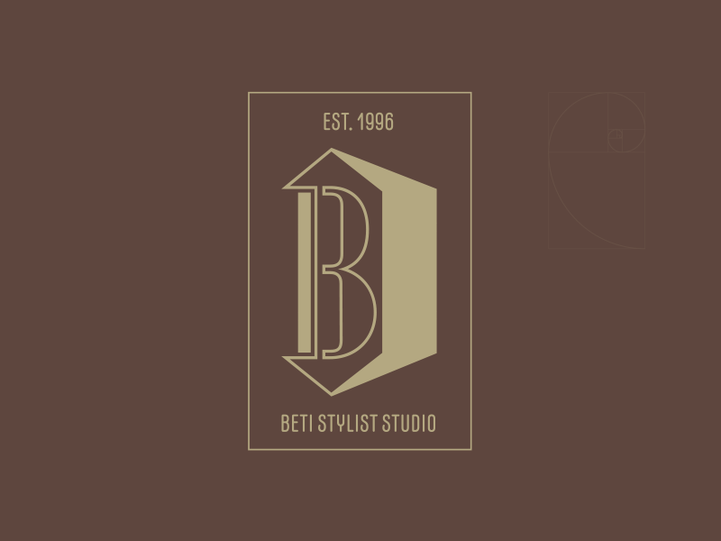 Beauty Salon Logotype classic design designer graphic logo logotype modern motion typography