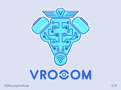 Logo Challenge I Driverless Car 30day car challenge driverless logo vrooom