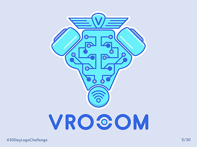 Logo Challenge I Driverless Car 30day car challenge driverless logo vrooom