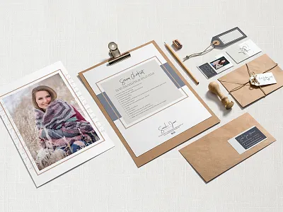 Sarah Jane Photography Collateral Design