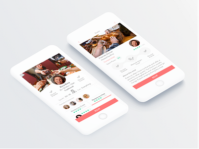 Challah Share App app app design hosting app meal hosting app ux ux design