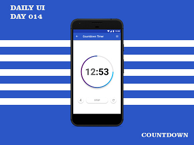 Daily UI Day 014 - Countdown 100 day challenge dailyui uidesign uiux