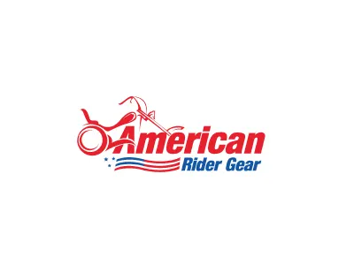 American Rider Logo american clean creative flag illustrator logo motorcycle rider smart vector