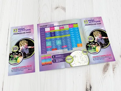 High Altitude Flyer For Print brochure design flyer graphic design print typography